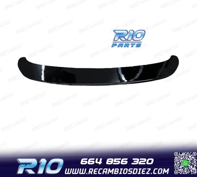 ALERON SPOILER VOLKSWAGEN VW GOLF 4 97-03 LOOK R32 NEGRO BRI