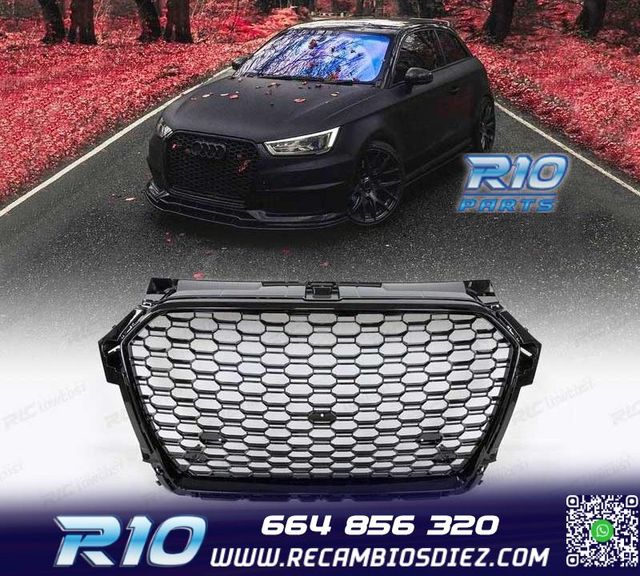 PARRILLA AUDI A1 15-18 LOOK RS