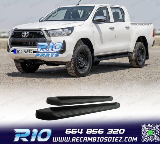 ESTRIBERAS ESTRIBOS TOYOTA HILUX 22- NERF BAR