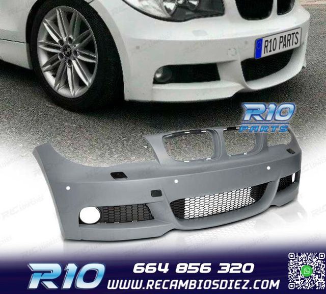 PARAGOLPES DELANTERO BMW E87 E82 E88 E81 04-11 LOOK M PDC