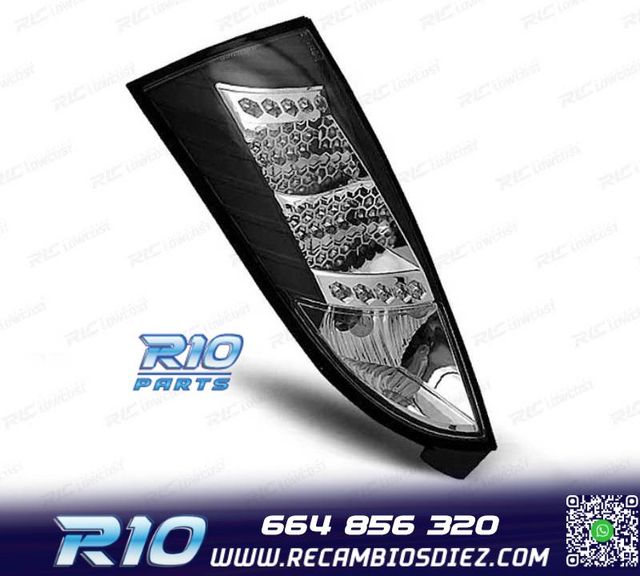 PILOTOS LED PARA FORD FOCUS MK1 98-04 FONDO NEGRO