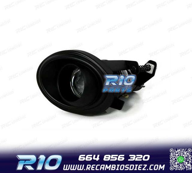FAROS ANTINIEBLA BMW E46 98-06 E39 95-03 NEGRO LUPA