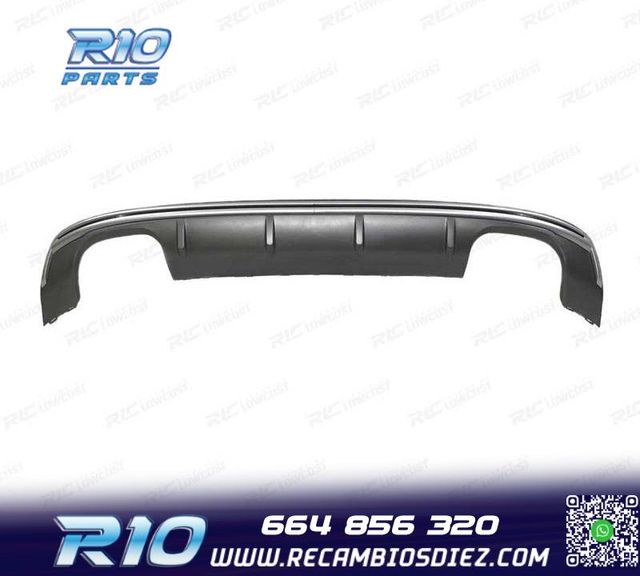 DIFUSOR AUDI A3 8V SPORTBACK 13- LOOK S3