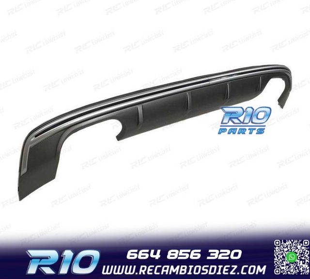 DIFUSOR AUDI A3 8V SPORTBACK 13- LOOK S3