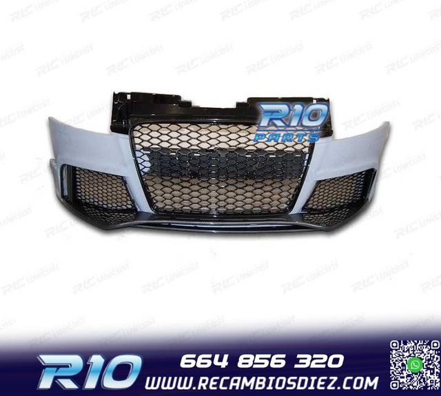 PARAGOLPES DELANTERO AUDI TT 8J 06-14 LOOK RS CARBONO