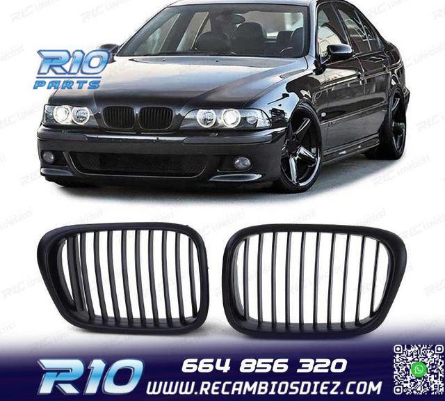 PARRILLAS BMW E39 NEGRA