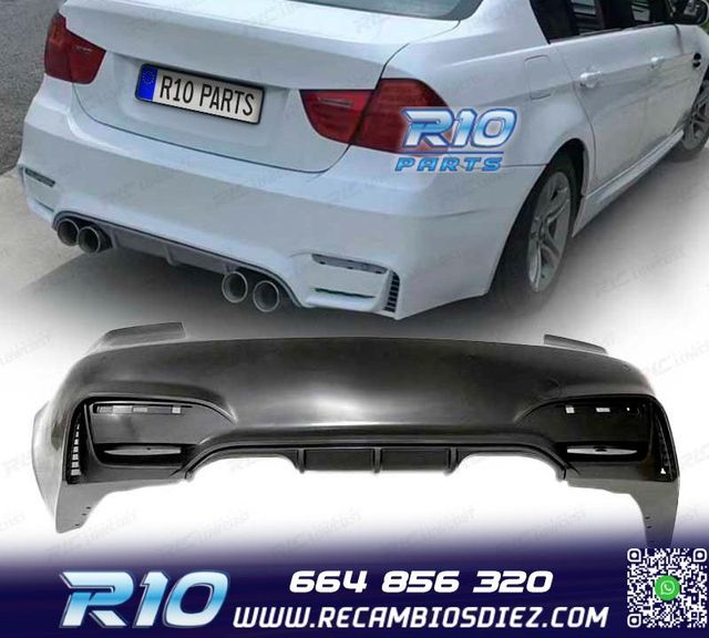 PARAGOLPES TRASERO BMW E90 LOOK M4