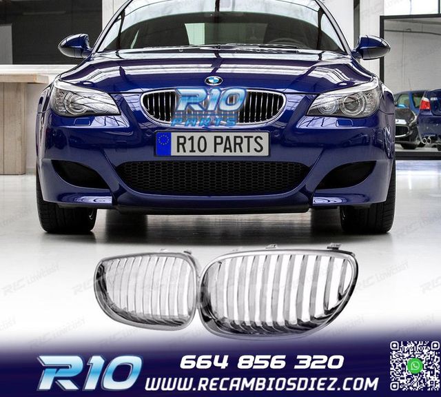 PARRILLA BMW E60 03-10 CROMADO