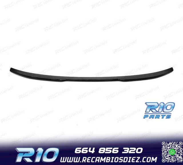 ALERÓN SPOILER BMW G22 LOOK M4 NEGRO BRILLO