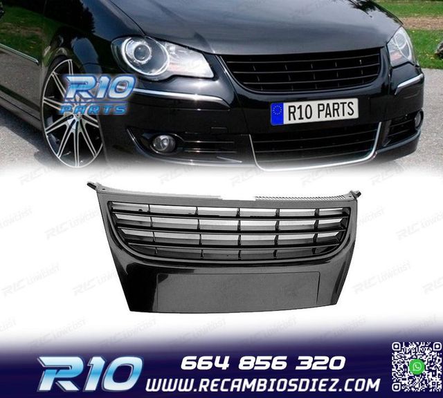 PARRILLA VOLKSWAGEN VW TOURAN 06-10 NEGRO
