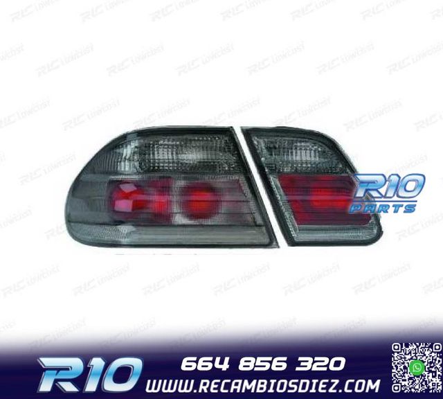 PILOTOS MERCEDES CLASE E W210 95-02 CRISTAL AHUMADO