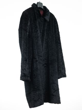 Abrigo largo negro Brunella talla 50