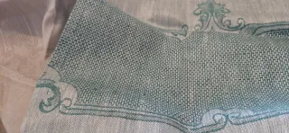 3 Asciugamani Lino con Inserti Aida