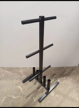 Soporte para discos pesas 28 mm decathlon