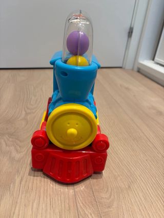 Juguete tren bolas. Muy poco uso