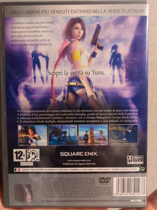 Final Fantasy X-2 PS2 PAL Platinum