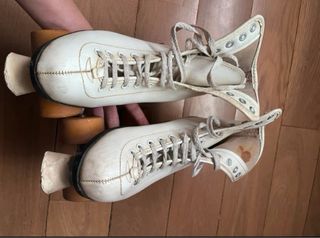 Patines Boomerang Talla 39 y protección manos