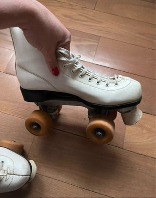 Patines Boomerang Talla 39 y protección manos