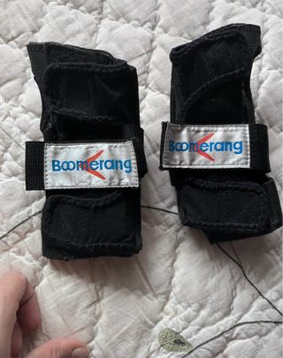Patines Boomerang Talla 39 y protección manos