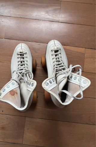 Patines Boomerang Talla 39 y protección manos