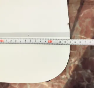 Silla cocina formica blanca y metal