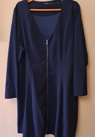 Vestidos Talla Grande Negro y Blanco