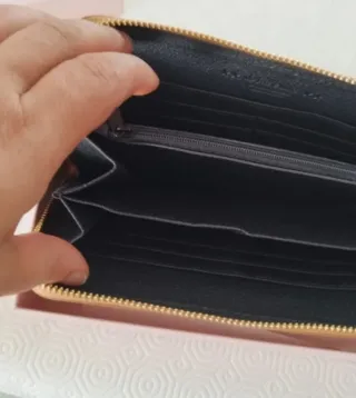 Portafogli vera pelle Marc Ellis intreccio