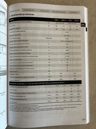 Termo Aerotermia Thermor 200L