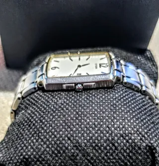 Orologio Citizen da uomo in argento e bianco