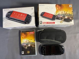 Sony PSP con juegos y accesorios