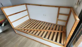 Cama Kura Ikea Madera Clara
