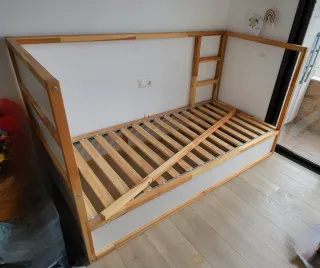 Cama Kura Ikea Madera Clara