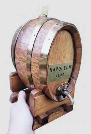 BARRICA FRANCESA DE ROBLE - COÑAC NAPOLEON - 1960