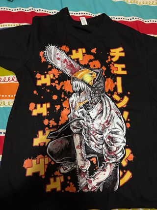 Camiseta Chainsaw Man Denji Anime Manga