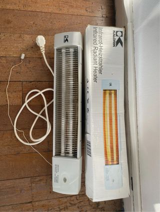 Radiador Infrarrojos Kalorik Pared 600W/1200W