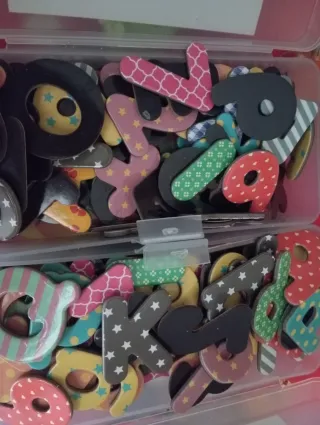 Letras y Números Magnéticos Educativos