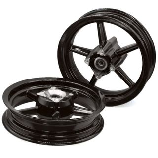 Llantas 5 palos negras 2.50 3.00”