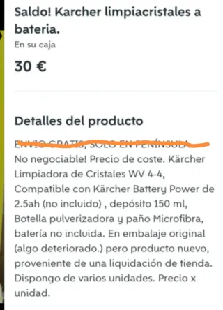 Limpia cristales Karcher WV 4-4