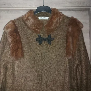 Abrigo lana Elipse talla 42