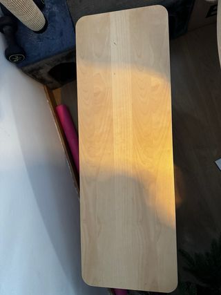 banc ikea de fusta clara