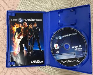 Lote 6 Videojuegos PS2: X Men, 4 Fantásticos...