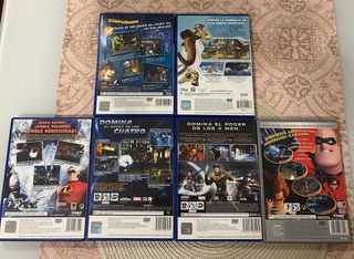Lote 6 Videojuegos PS2: X Men, 4 Fantásticos...