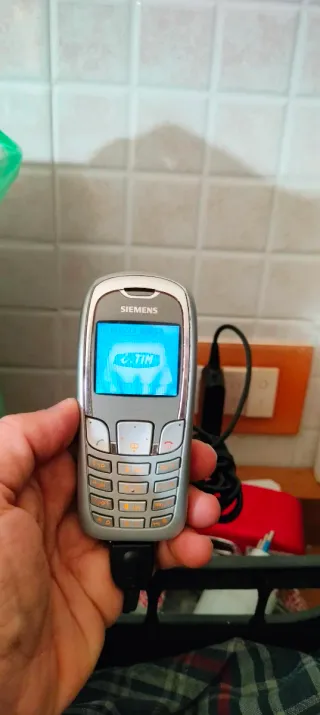 Siemens A65 Cellulare Vintage Argento
