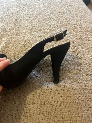 Sandalias Clara's Negras Talla 36