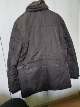 Chaqueta hombre abrigo marrón