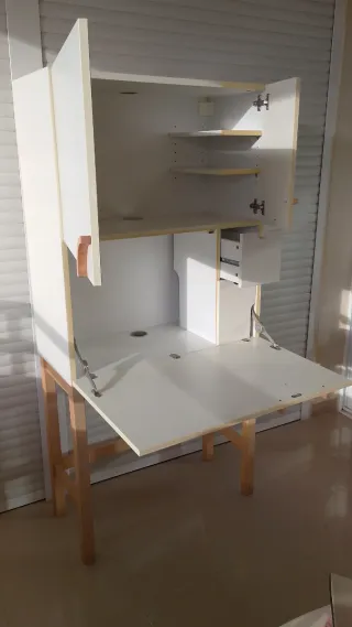 Mueble de almacenaje Ikea blanco