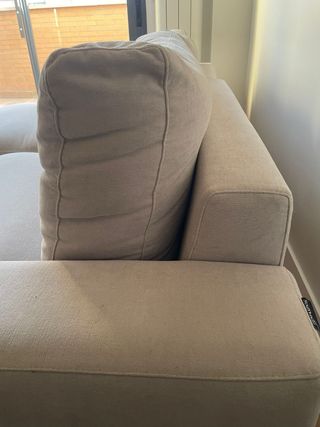 Divano Chaise Longue Beige