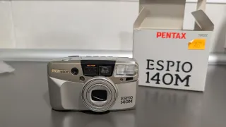 Pentax Espio 140M Cámara analógica a estrenar