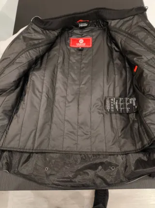 Chaqueta ARMURE Dune Waterproof Ivory / Grey / Red