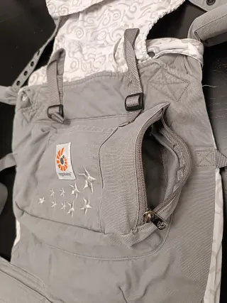 Mochila Portabebés Ergobaby Gris Estrellas